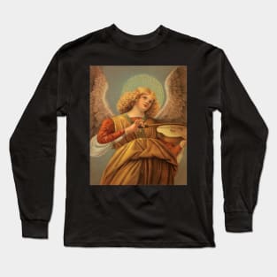 Renaissance Angel by Melozzo da Forli Long Sleeve T-Shirt